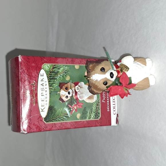 HALLMARK SHELTIE PUPPY LOVE 2001 Ornament in box - Picture 1 of 4